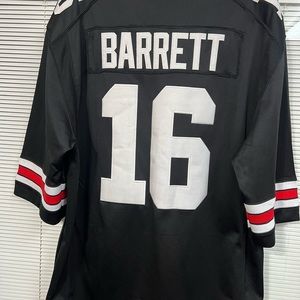 The Ohio State University Barrett black large football jersey